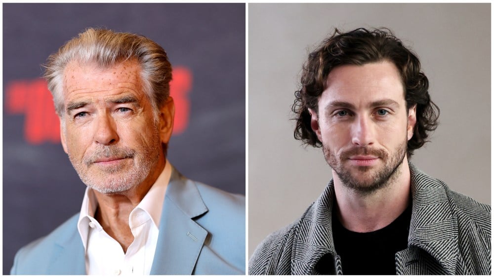 Featured image for "Pierce Brosnan Endorses Aaron Taylor-Johnson as Next James Bond"