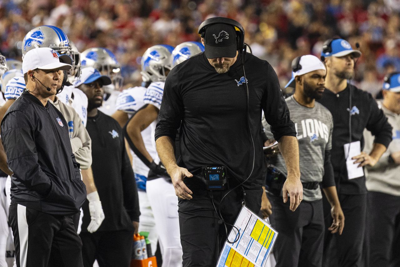 Featured image for "Examining the NFL's Coaching Controversies: Dan Campbell's Mistakes and Ryan Day's Perspective"