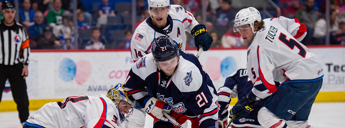 Featured image for Wolf Pack Dominates AHL Playoffs, Advances to Division Semifinals.