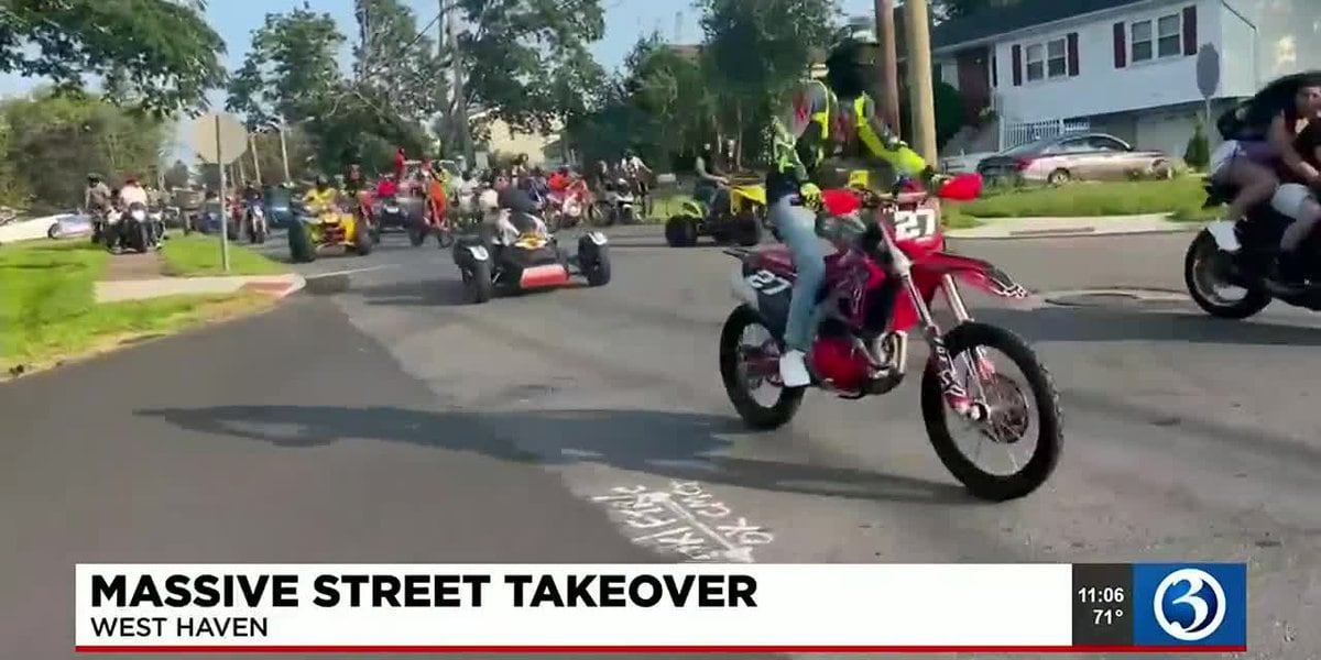 Featured image for "West Haven's Chaotic Encounter: Illegal Dirt Bike and ATV Takeover Leads to Arrests"