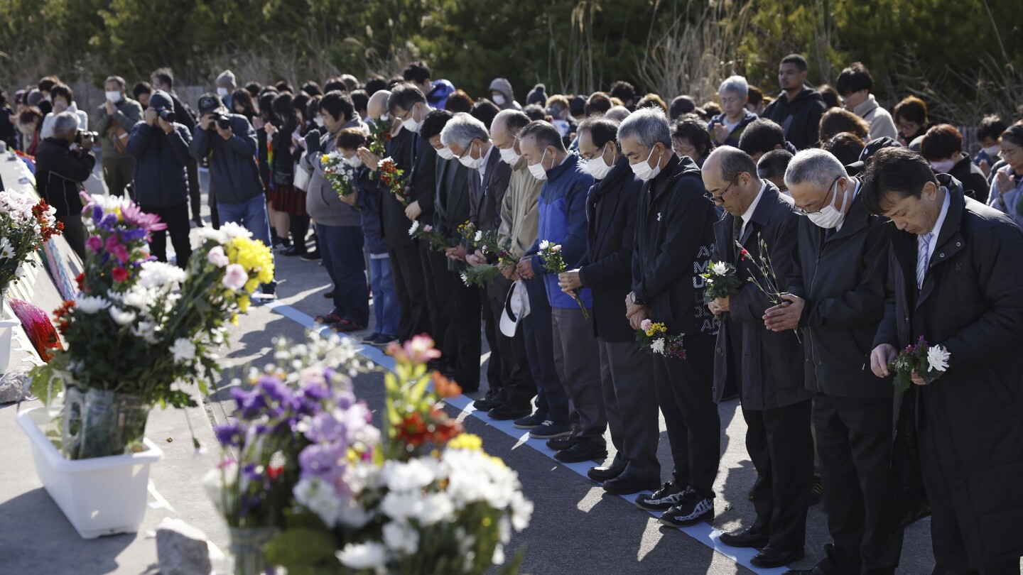 Featured image for "Japan Commemorates 13 Years Since Fukushima Nuclear Plant Disaster"