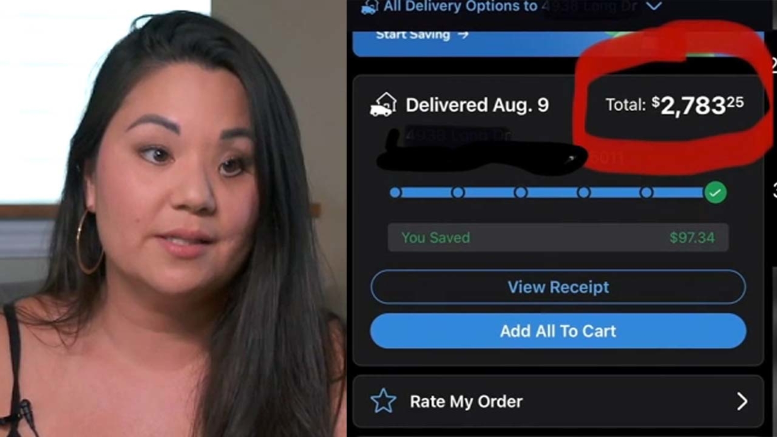 "Shocking Kroger App Bill Leaves Ohio Woman Speechless with $2,800 Grocery Total"