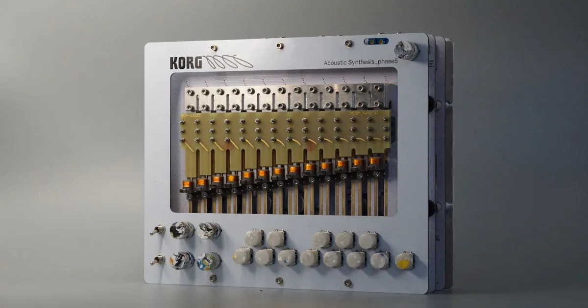 "Korg Berlin Unveils Revolutionary Acoustic Synthesizer Prototype at Superbooth 2023"