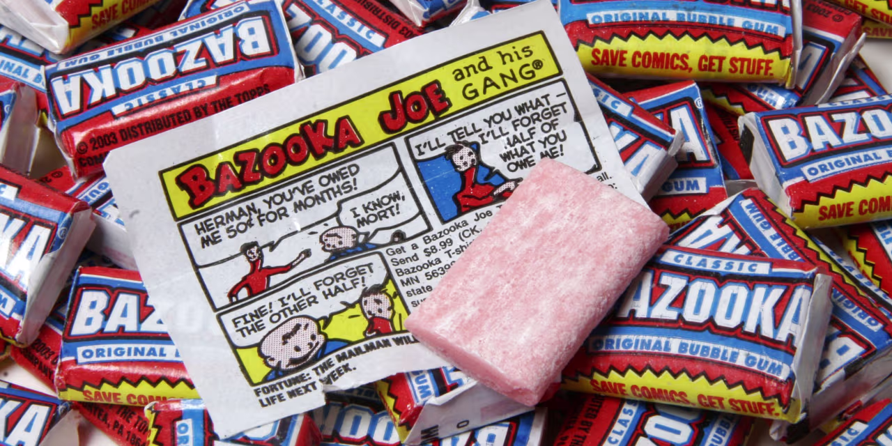 Eisner's Bazooka Gum up for Auction.