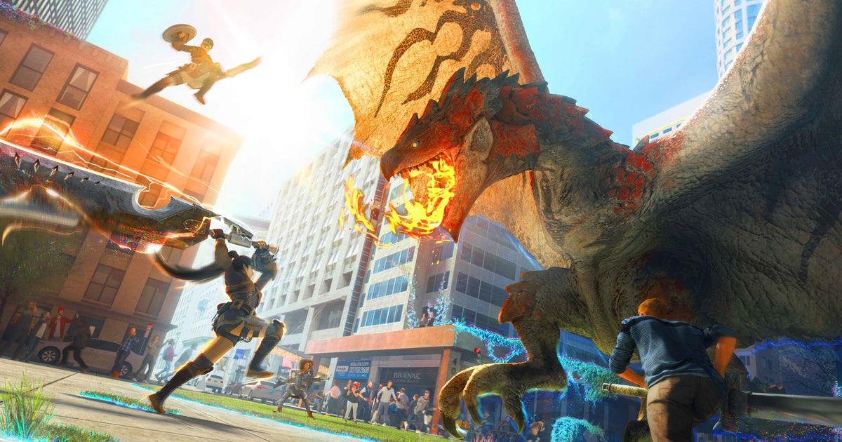 Featured image for Niantic and Capcom team up for real-world Monster Hunter game.