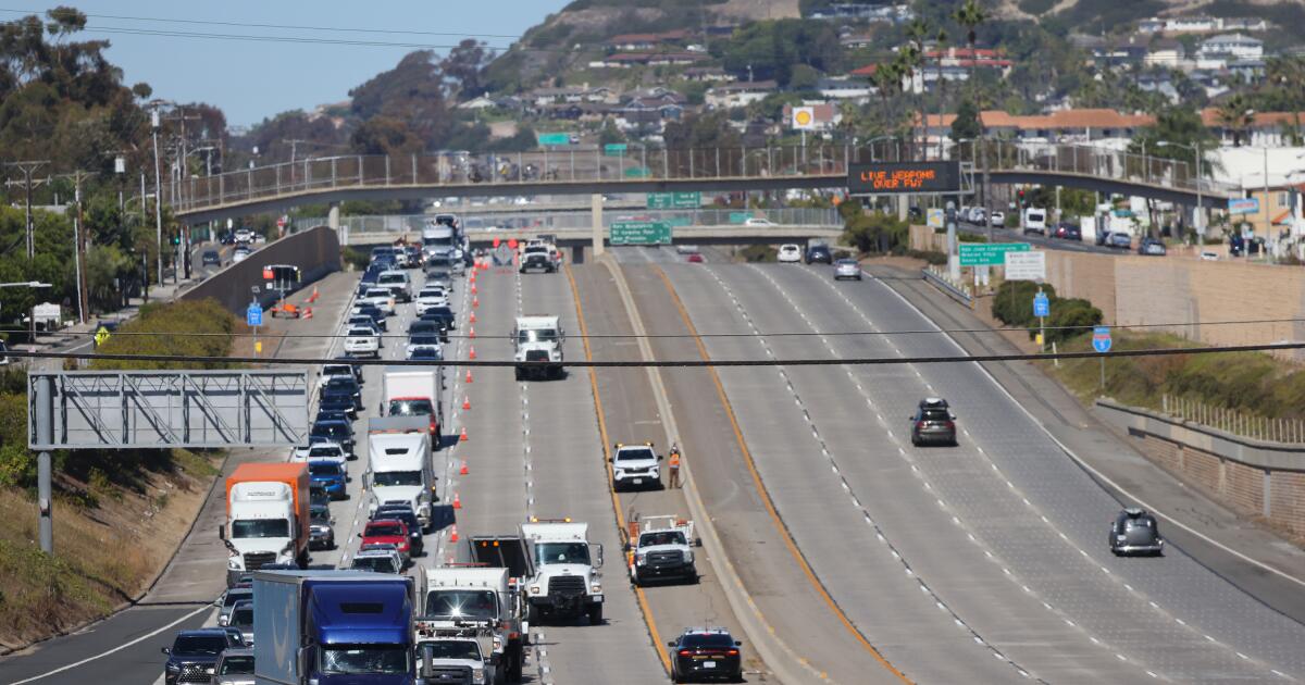 Featured image for I-5 Closure in Southern California for Military Artillery Fire Demonstration