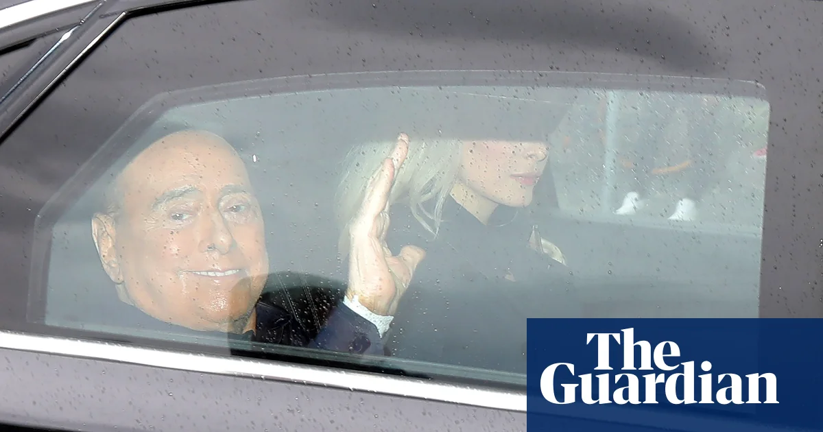 Featured image for Silvio Berlusconi discharged from hospital after six-week stay.