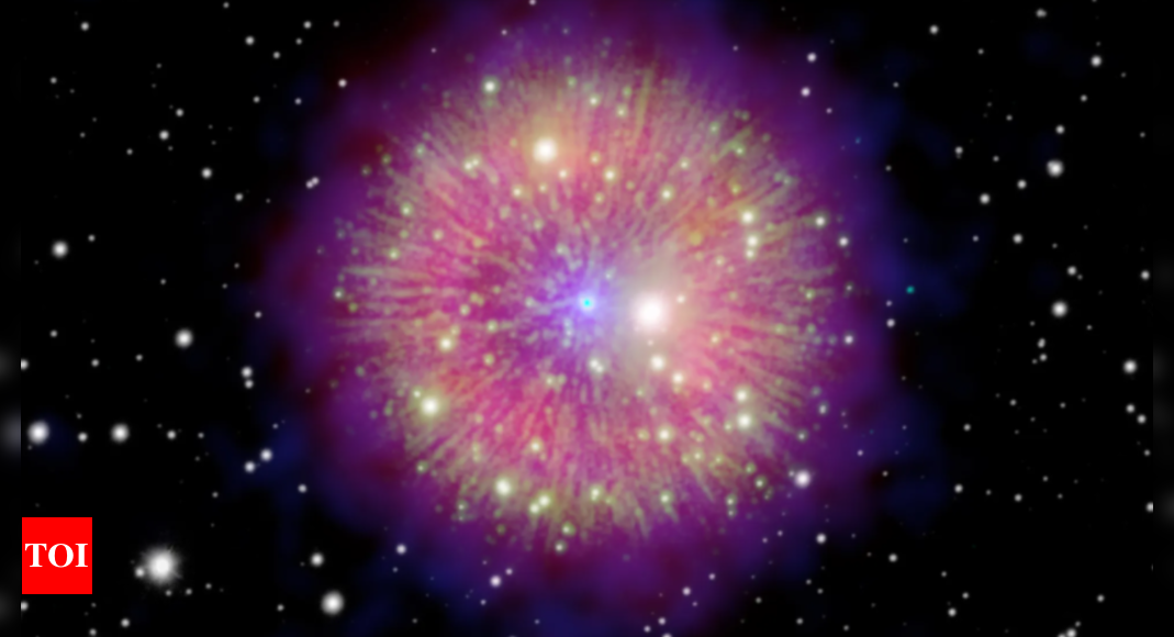 Featured image for "NASA Reveals Composite Image of 800-Year-Old Supernova Remnant"