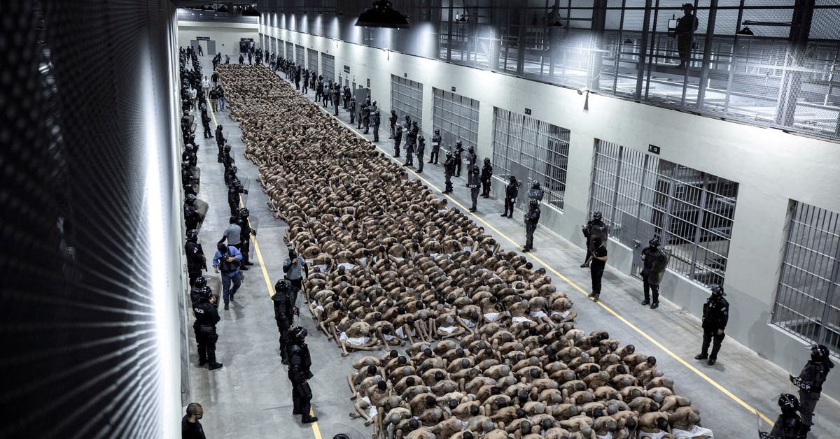 El Salvador's Year-Long Anti-Gang Crackdown Results in Thousands Locked Up in Mega-Prison