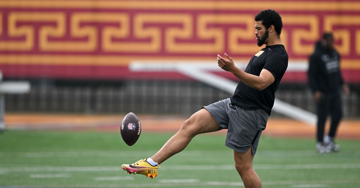 Featured image for "Pressure Mounts as Bears Consider Caleb Williams for 2024 NFL Draft"