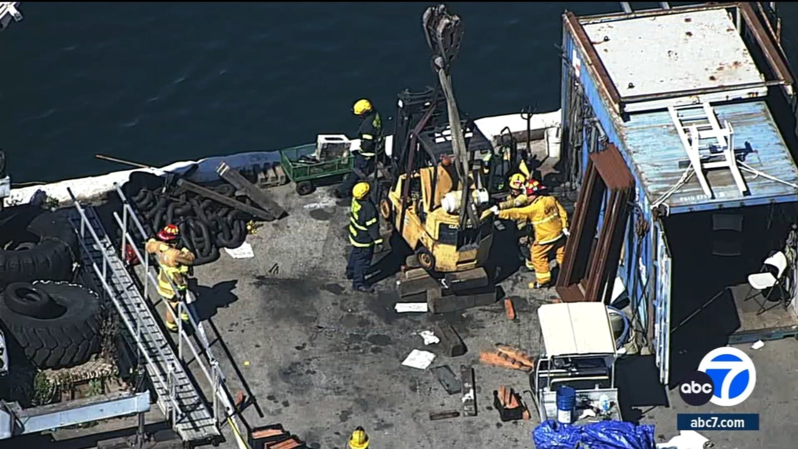 Featured image for Fatal Forklift Accident Claims Worker's Life at Port of Los Angeles