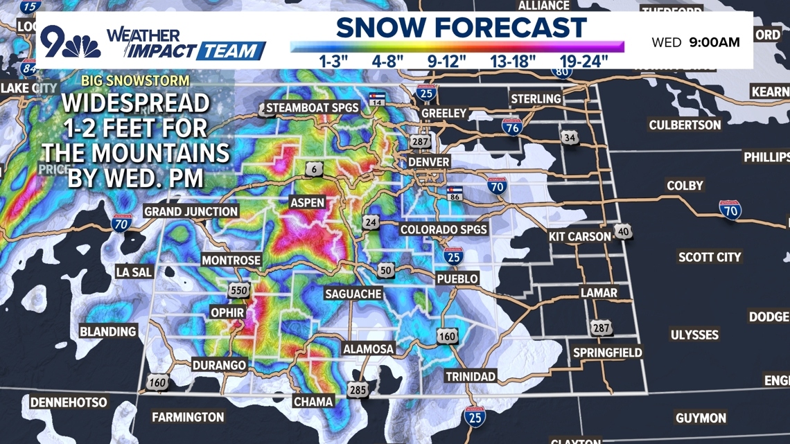 Colorado Braces for Snowy, Cold Thanksgiving Travel Challenges