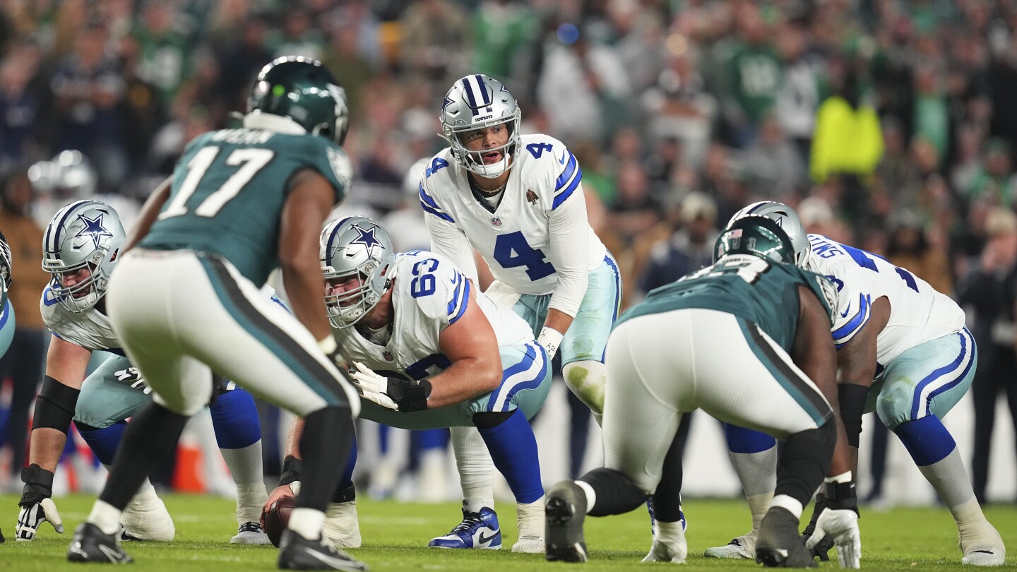 "High-Stakes Showdown: Cowboys and Eagles Clash in Week 14 with 9-3 Records"