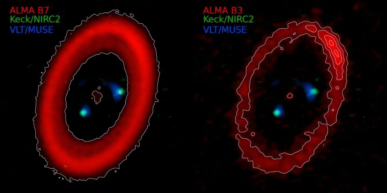 ALMA Unveils Domino Effect in Planetary Birthplaces