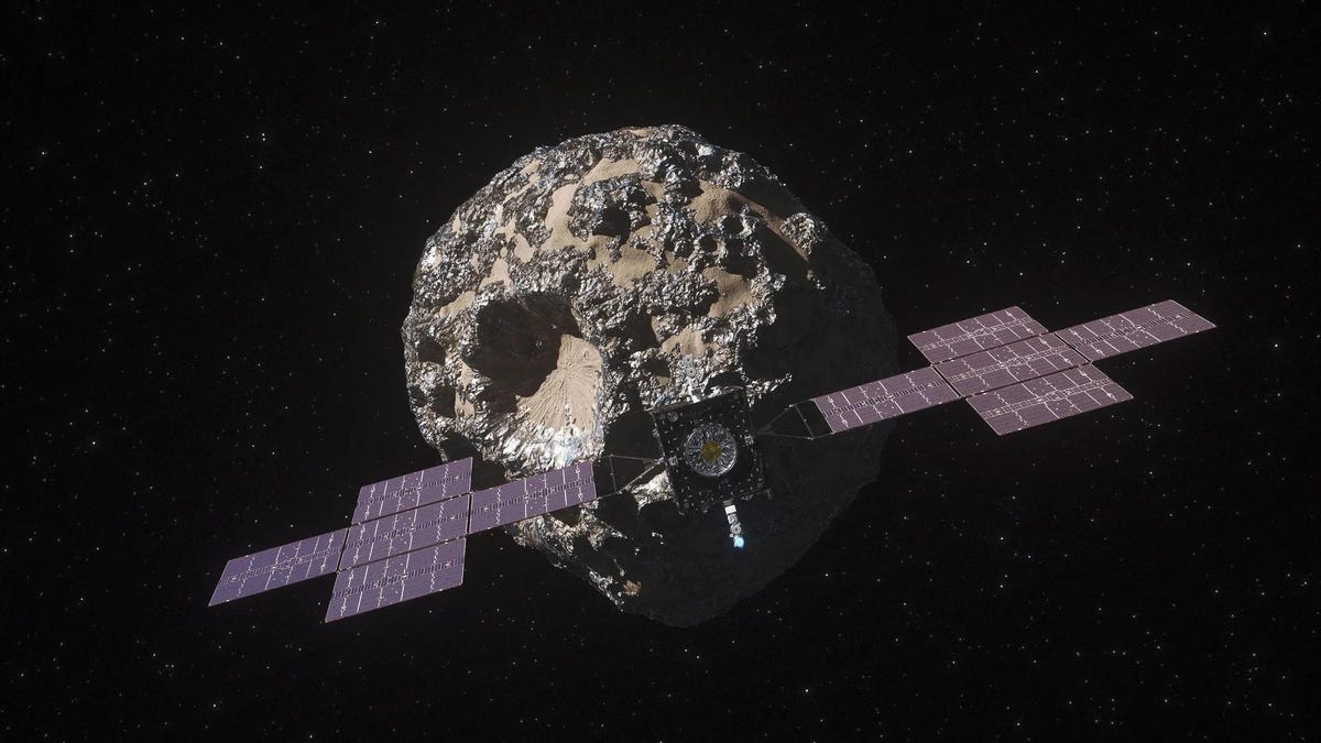 NASA's Psyche Mission: Exploring a Metal-Rich Asteroid for Clues about Earth's Core