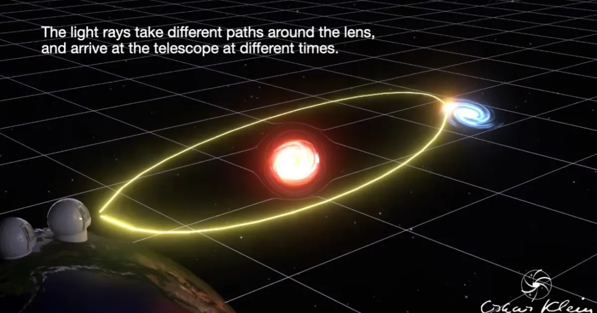 Featured image for Revolution in Astronomy: First Gravitationally Lensed Superluminous Supernova Unveiled