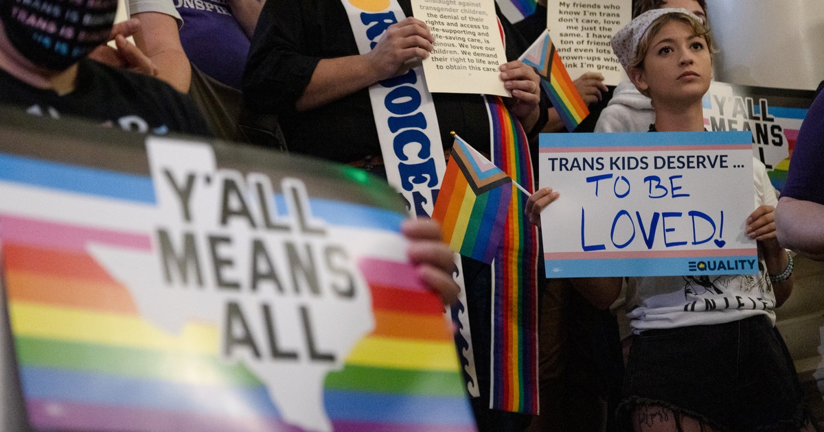 Texas Legislature Passes Bill Banning Gender-Affirming Care for Transgender Minors