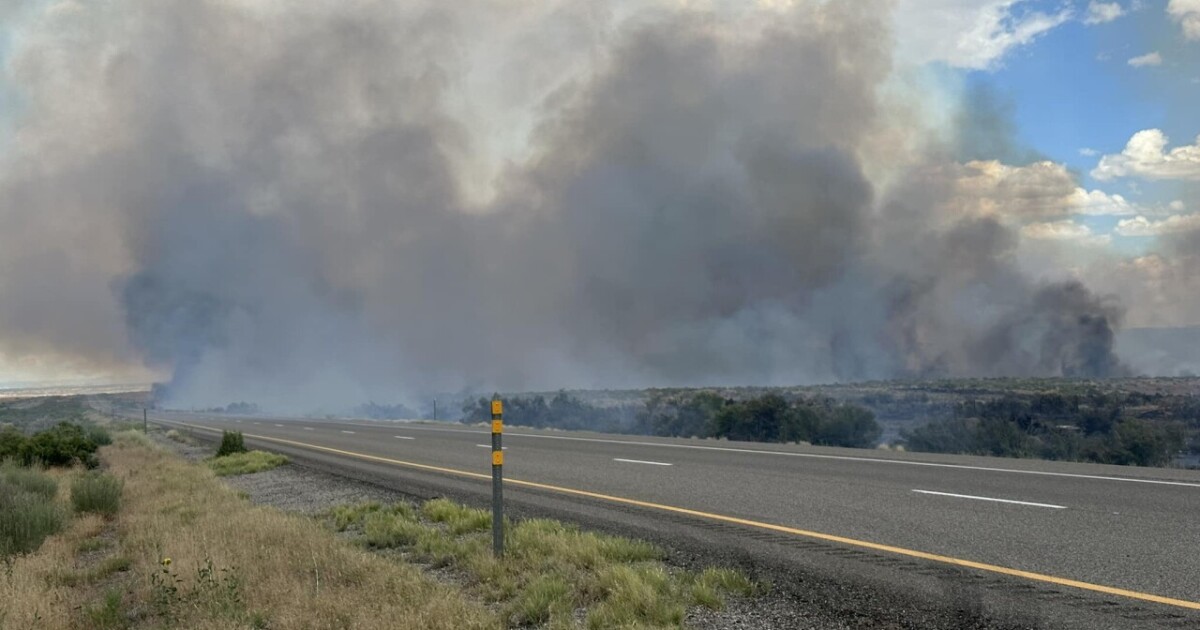 Multiple Brush Fires Force Closures and Reopenings on I-70 in Utah and Colorado
