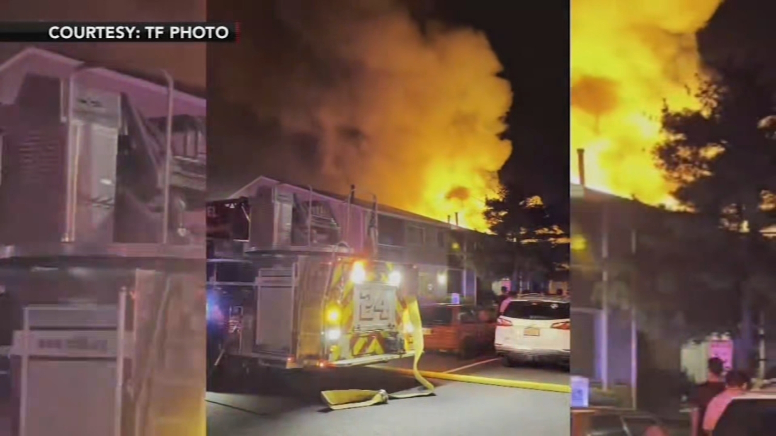 Multiple Injuries Reported in Maple Shade Apartment Complex Fire and Farm Shop Blaze.