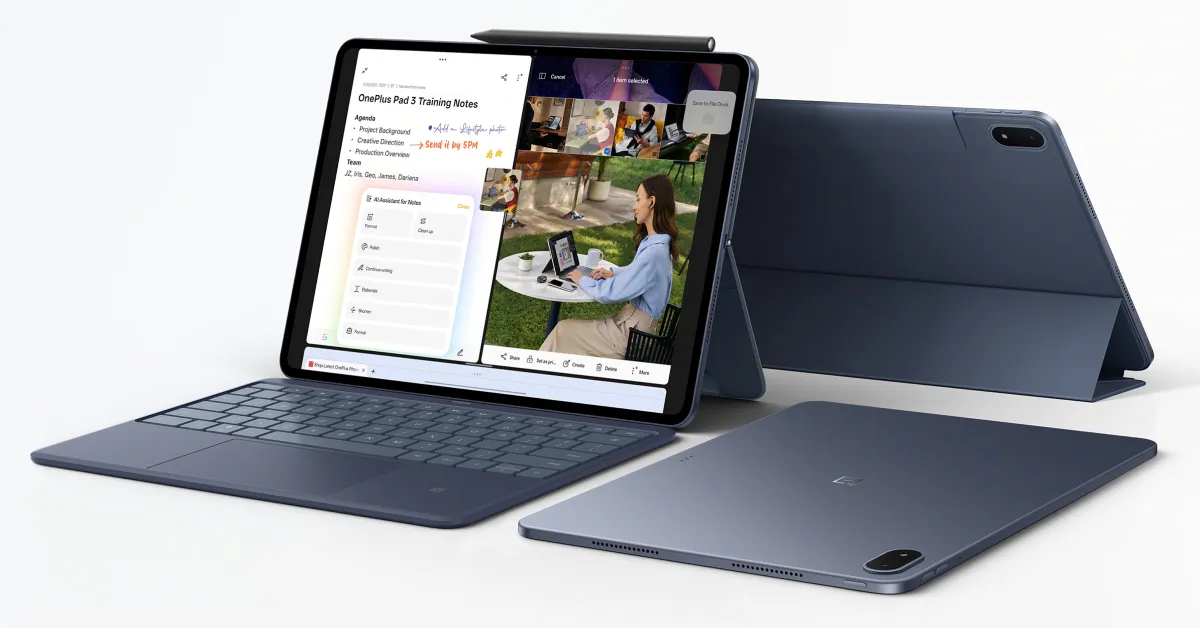 Featured image for OnePlus Pad 3 Launches as a Flagship Android Tablet Priced at $699