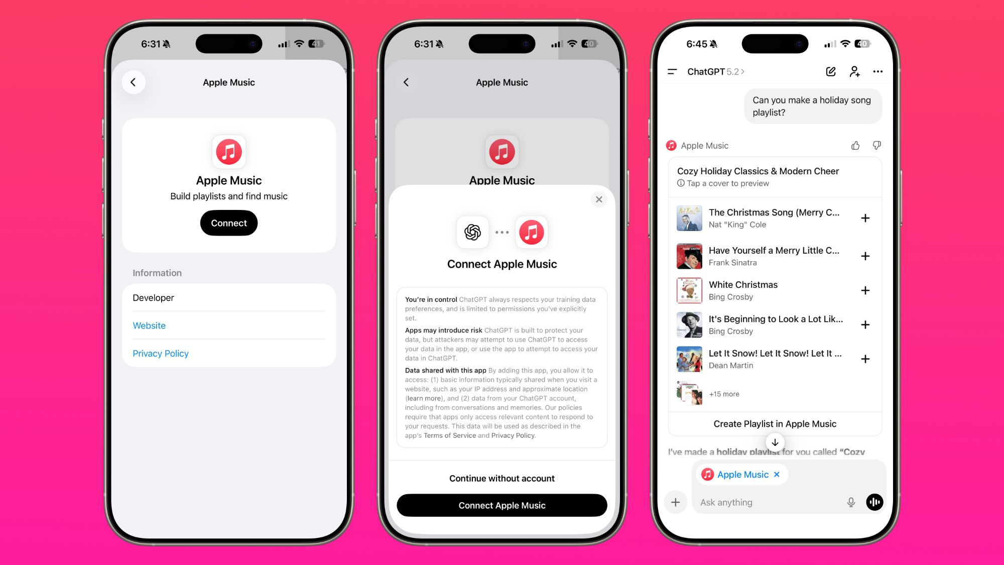 Featured image for Apple Music Launches Integration with ChatGPT Amidst Competition