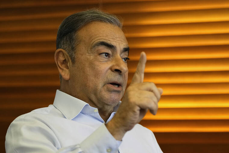 Carlos Ghosn seeks $1B in lawsuit against Nissan over alleged defamation.