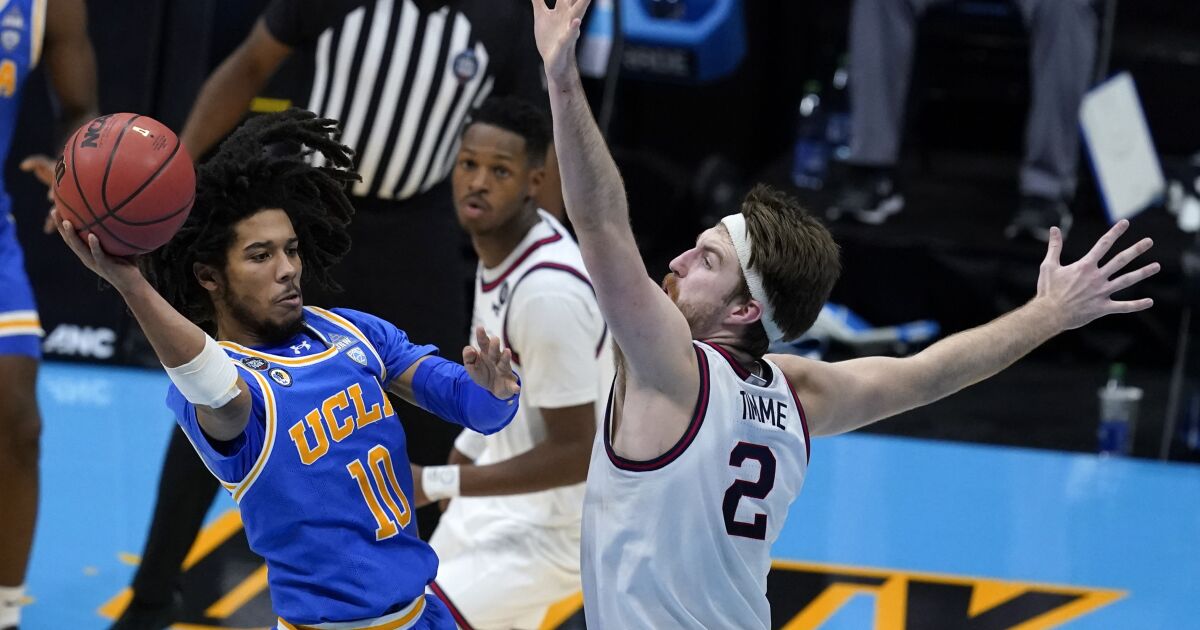 UCLA faces Gonzaga in Sweet 16 with depleted roster.