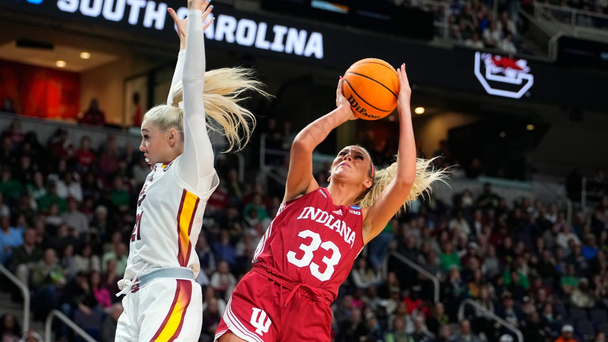 Featured image for "Sydney Parrish Leads Sweet 16 Comeback with Indiana Seniors in Mind"