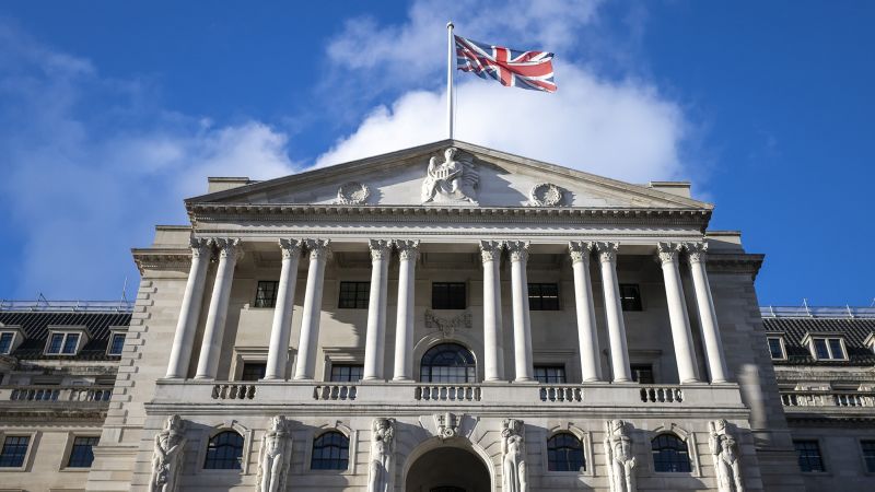 Bank of England adjusts rate hike plans amidst falling UK inflation