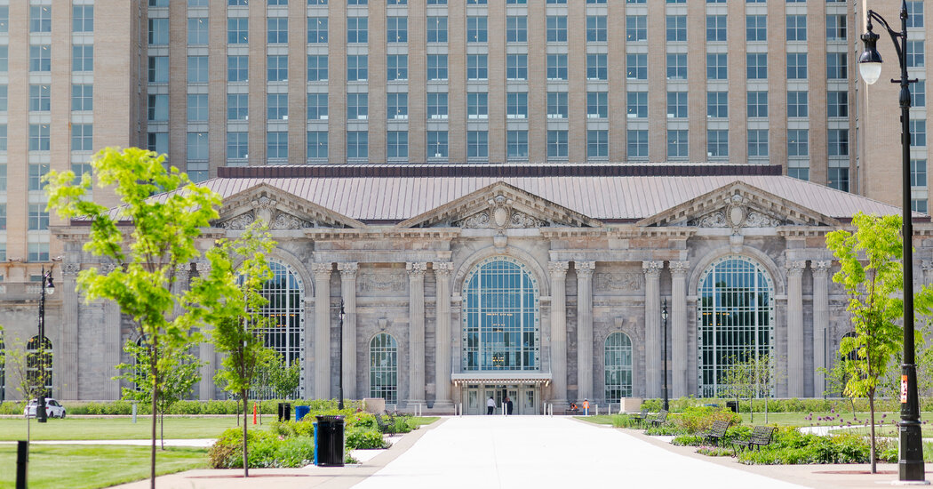 Featured image for Ford Revives Detroit's Iconic Train Station as a Tech Hub and Cultural Landmark
