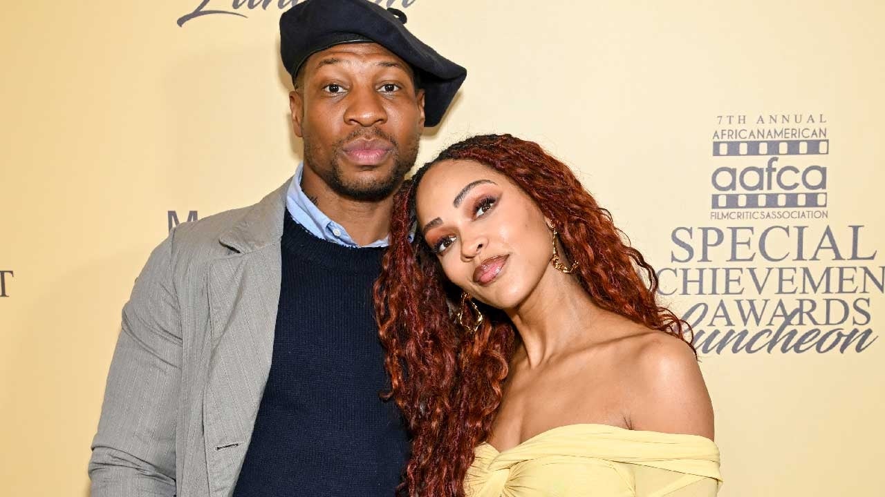 Featured image for "Jonathan Majors and Meagan Good's Red Carpet Debut Amid Legal Challenges"