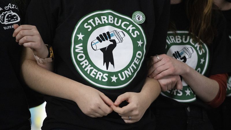 Starbucks boosts pay for US workers, but union employees must negotiate