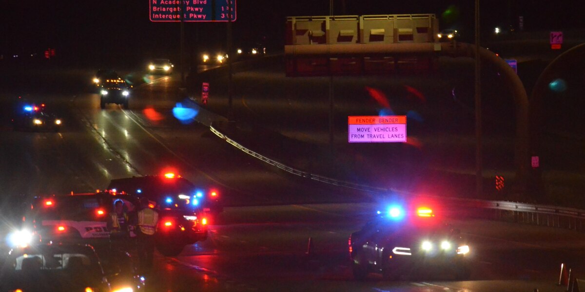Featured image for Multiple Incidents on I-25 in Colorado Springs: Pedestrian Crash, Officer Injuries, and Traffic Disruption