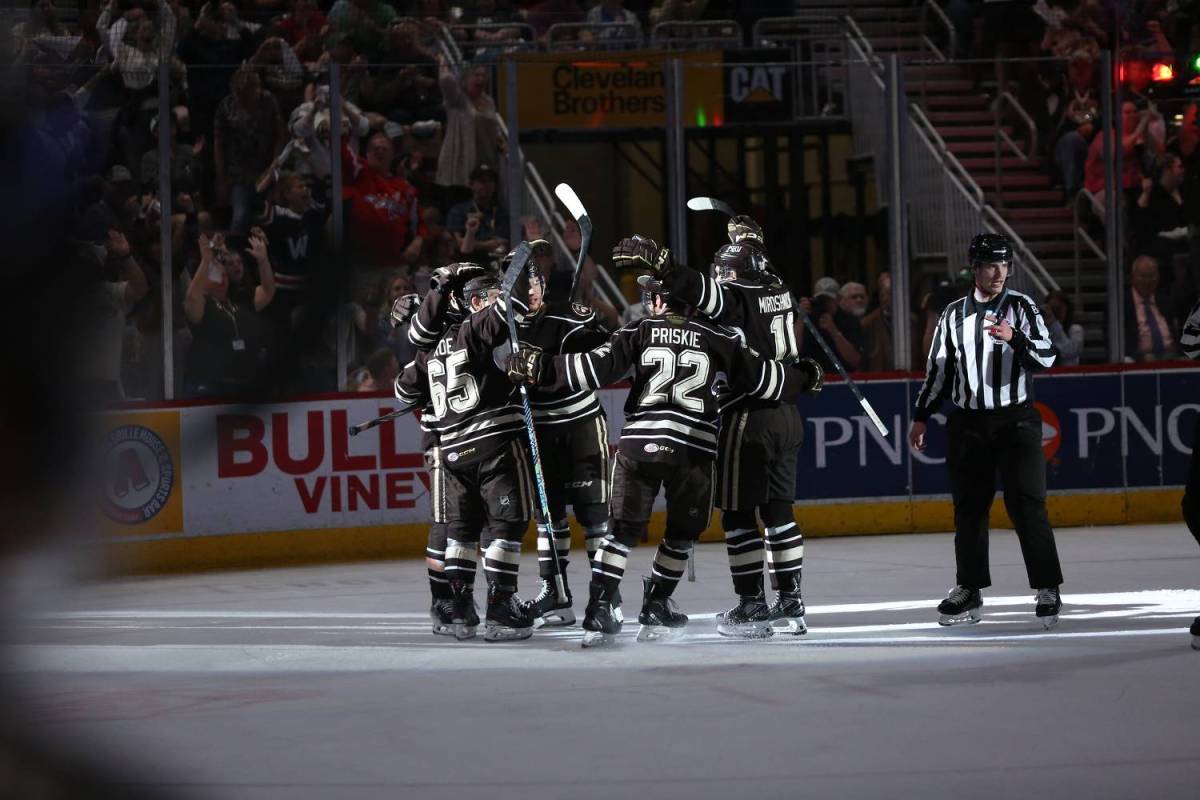 Featured image for Hershey Bears Secure 2-0 Series Lead with Back-to-Back OT Wins Over Monsters