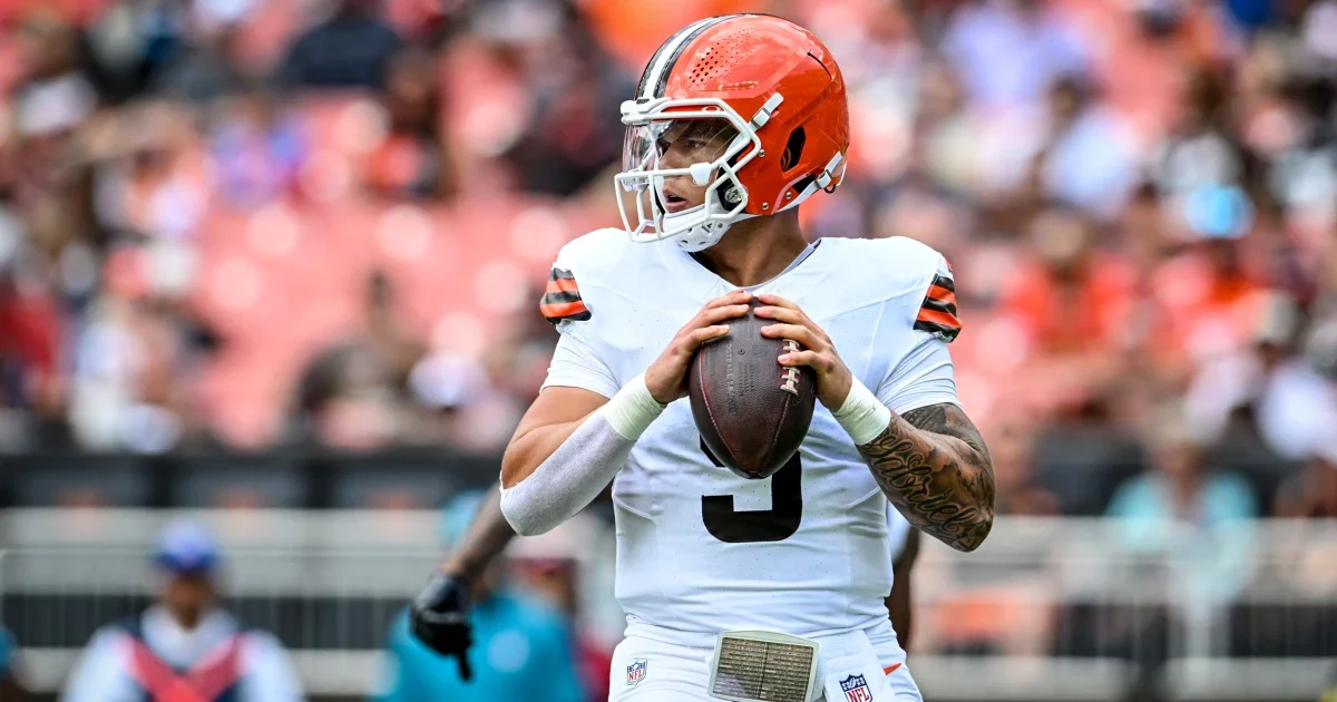 Browns Name Dillon Gabriel as Starting QB, Bench Joe Flacco
