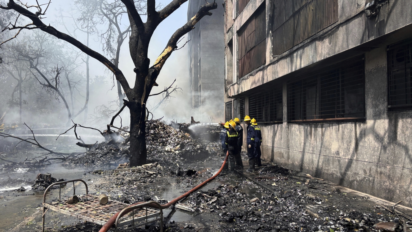 Featured image for Air India Flight Crashes Near Ahmedabad Airport with 242 Passengers