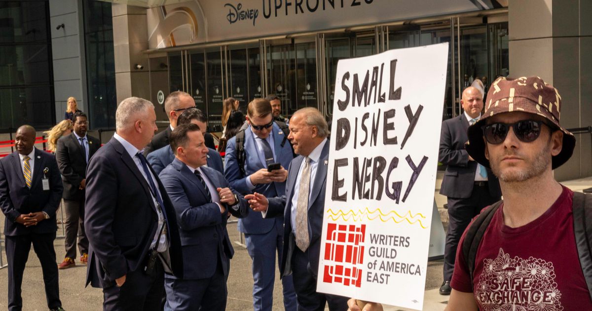 Featured image for WGA Strike and Upfronts: Updates and Wins from Day 16 Picket Lines.