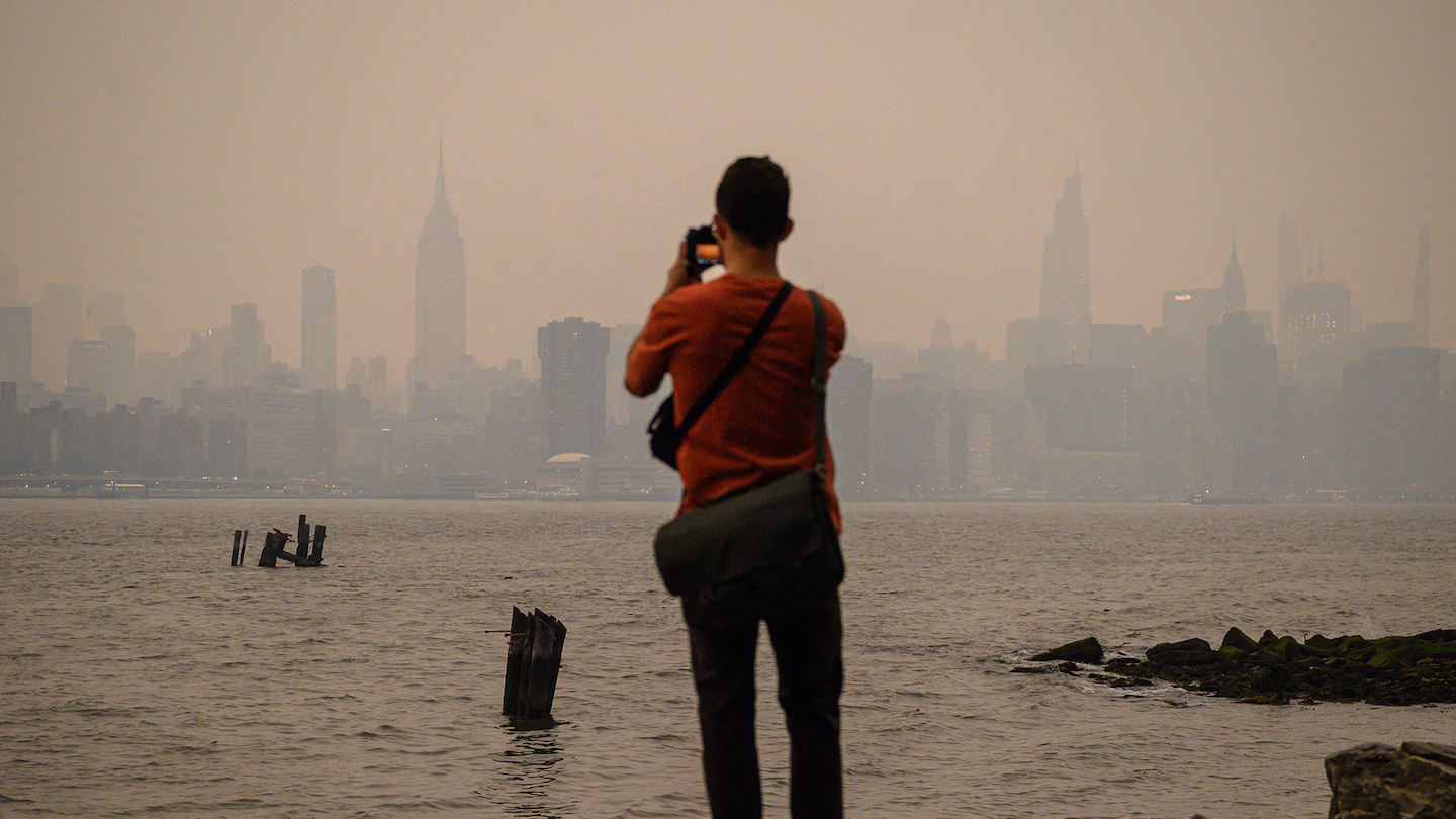 Wildfires' Smoke Affects Air Quality Across U.S. Cities.