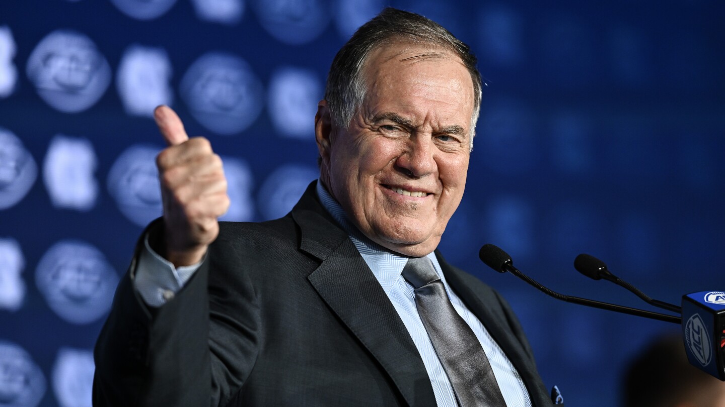 Bill Belichick Compares Coaching College and NFL Players at North Carolina