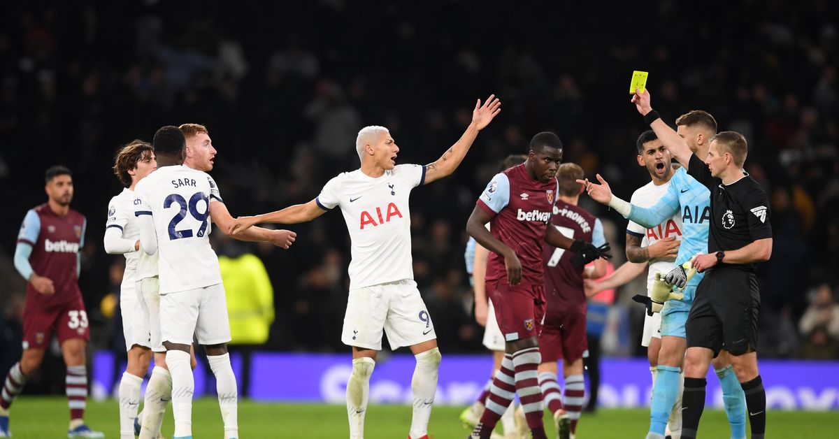 Featured image for Spurs' Home Defeat to West Ham Extends Winless Streak