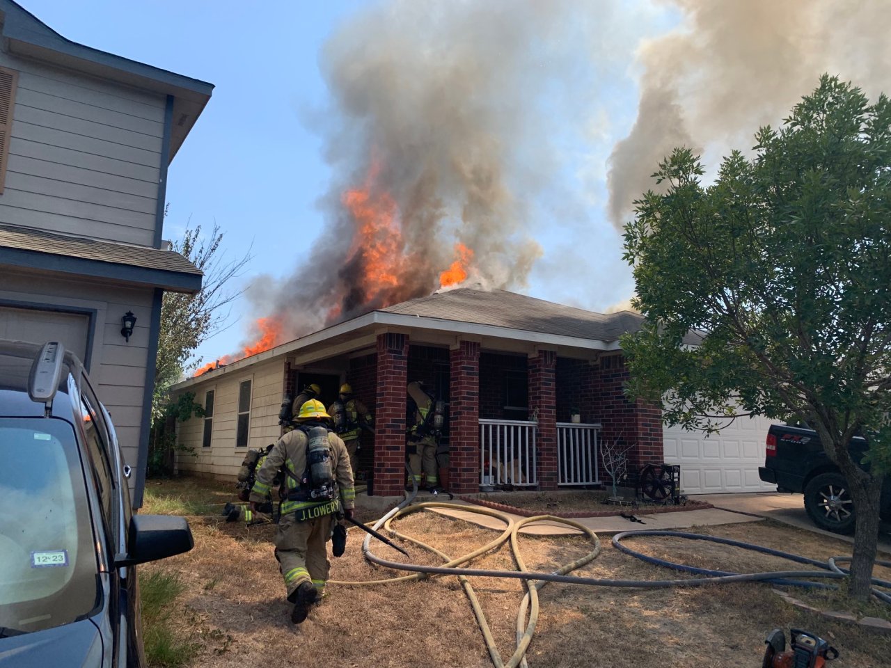 Tragic House Fire Claims Lives of 2 Dogs in Southeast Austin