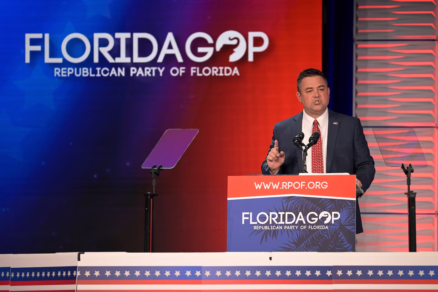 "Controversy Surrounds Florida GOP Chairman Amid Rape Inquiry and Defiance Against DeSantis"