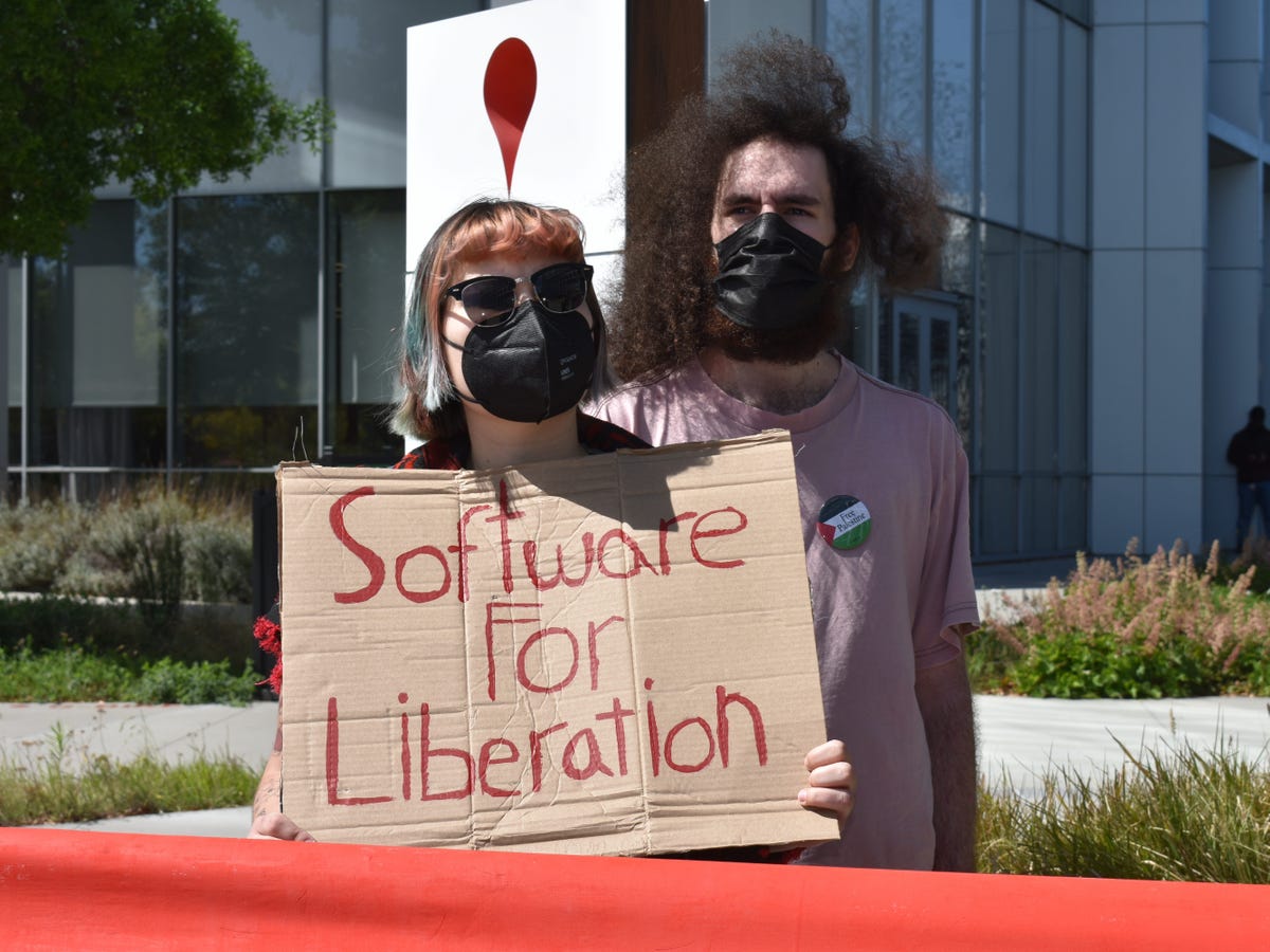 Featured image for "Google Fires 28 Employees for Protesting Israeli Cloud Contract"