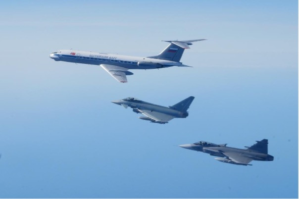 Featured image for "Sweden Joins NATO and Intercepts Russian Aircraft, Prompting NATO Enlargement"