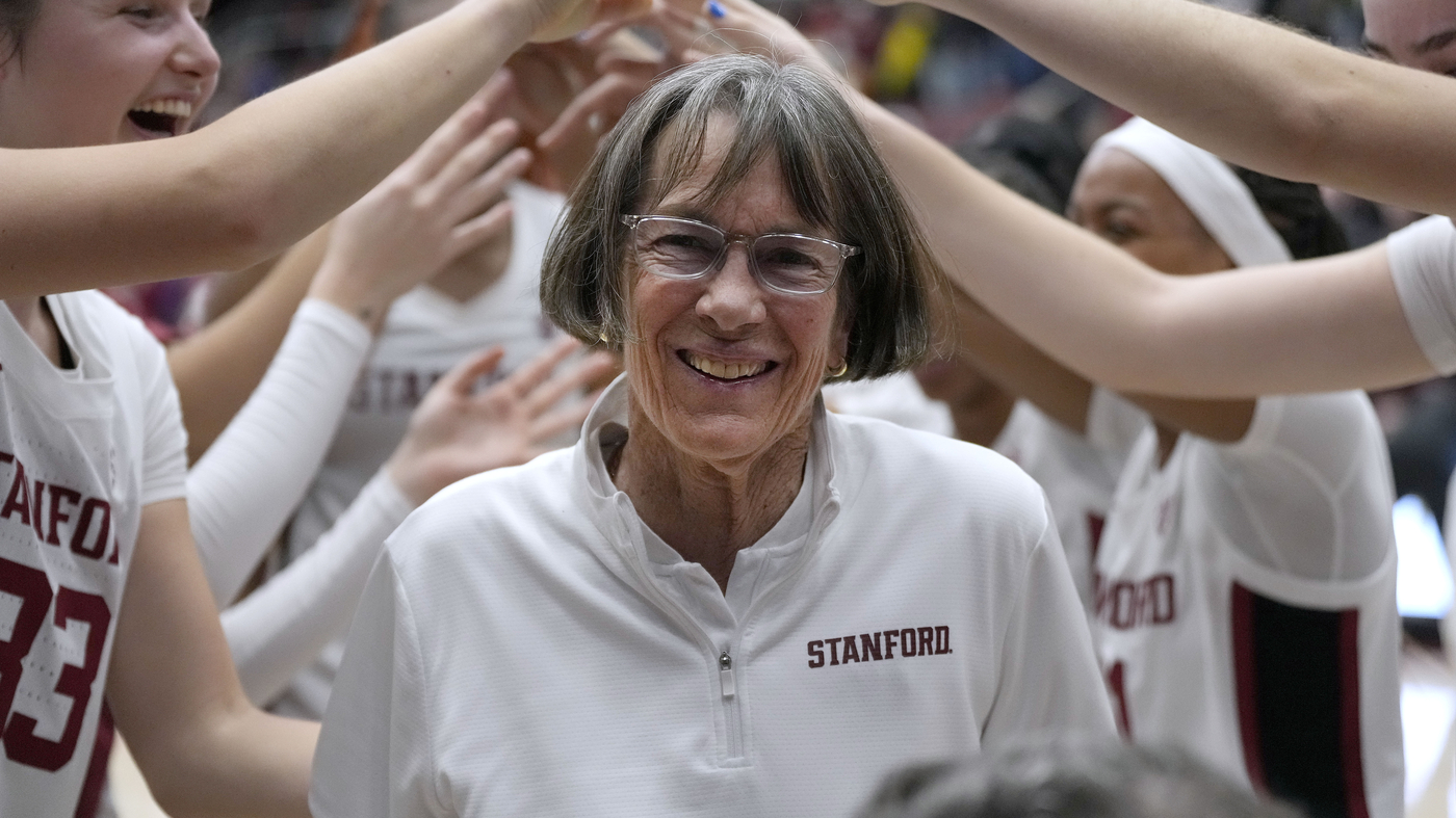 Featured image for "Tara VanDerveer Breaks NCAA Record for Most Coaching Wins in College Basketball History"