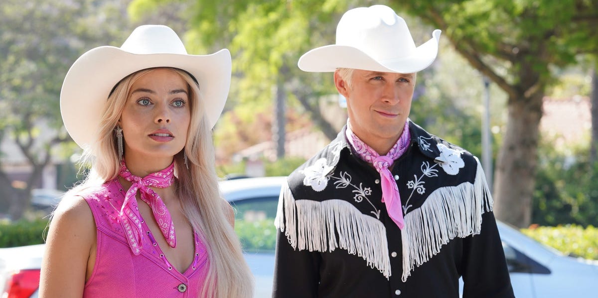 "Ryan Gosling shines in 'Barbie' movie review, challenging gender norms"