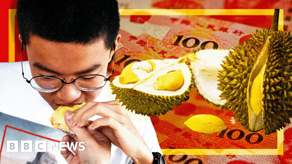 Featured image for Town profits from China's luxury durian craze