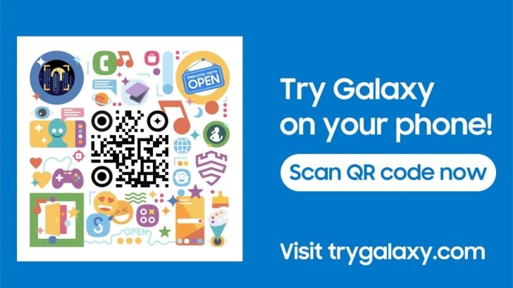 Featured image for Samsung's 'Try Galaxy' app targets iPhone users with Galaxy S23 experience.