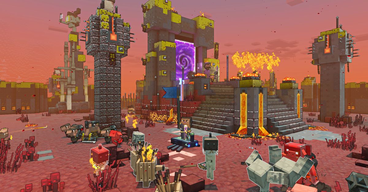 "Exploring the Thrilling World of Minecraft Legends"