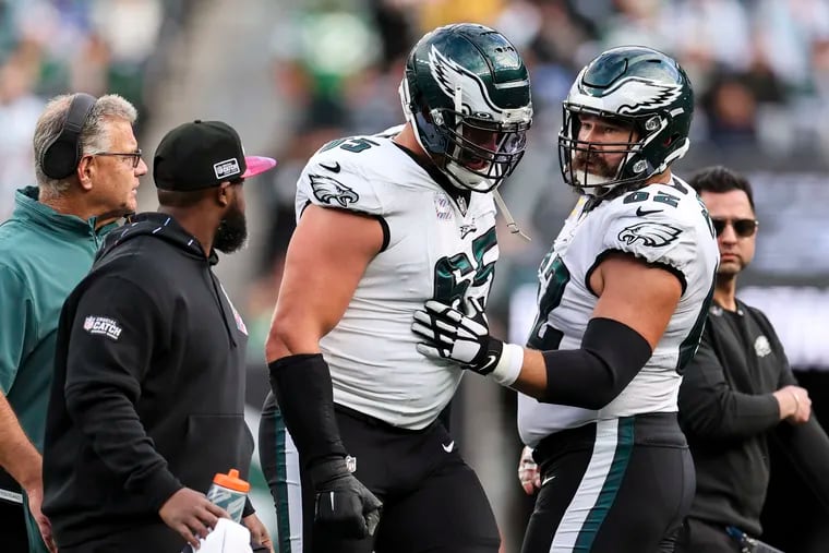 "Philadelphia Eagles' Lane Johnson's ankle injury update: X-rays negative, MRI scheduled"